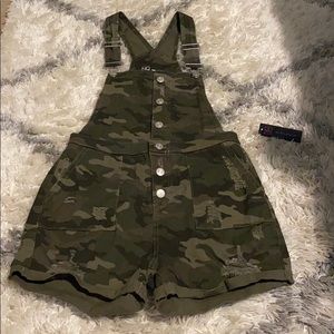 Women’s camouflage overalls